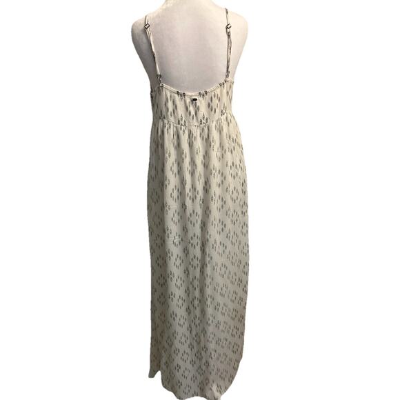 O' Neill Lagoon Maxi Dress Yellow Summer Boho Sundress Surfer Beachy Fairy Sz 7 - Picture 10 of 12